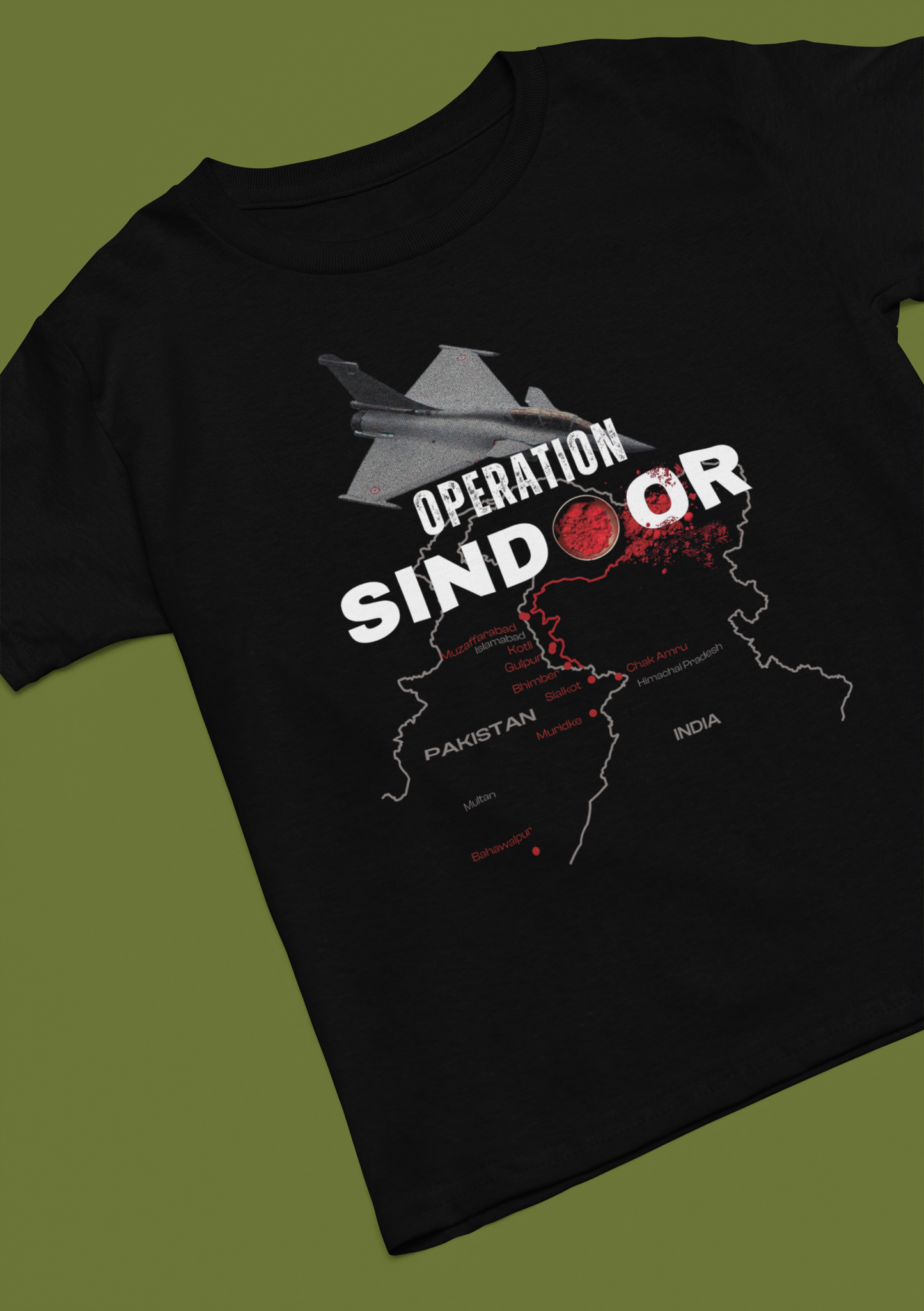 OP Sindoor Tribute T-Shirt