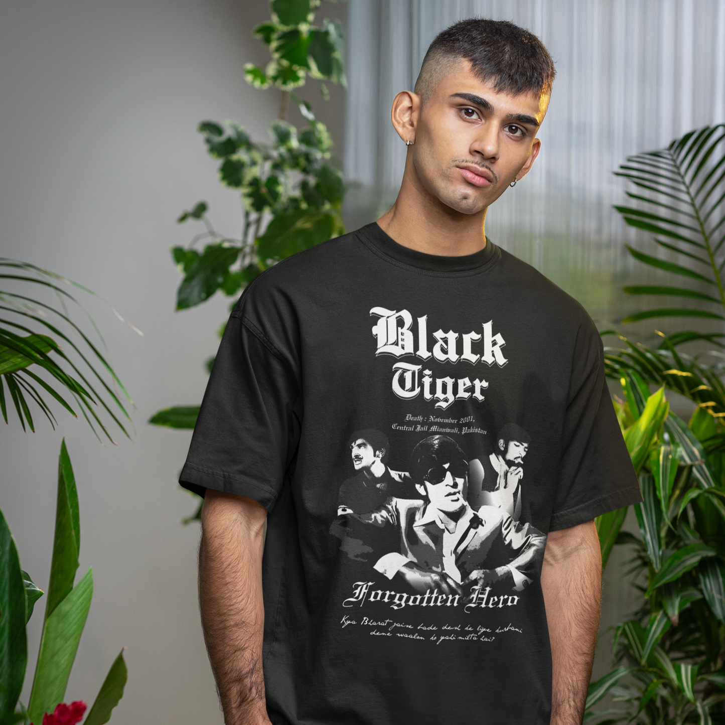 Black Tiger - Ravindra Kaushik Tribute T-shirt