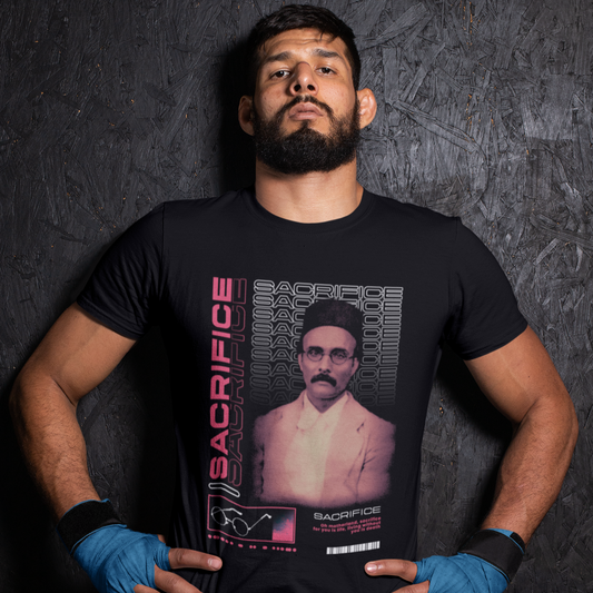 Sacrifice : Veer Savarkar Black T-shirt
