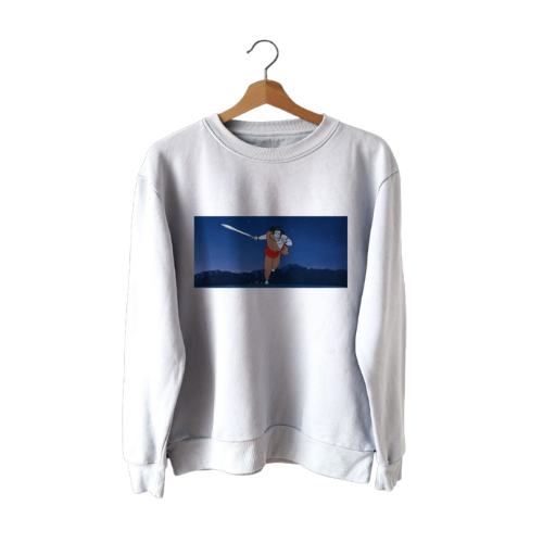 Shri Ram: White Sweatshirt