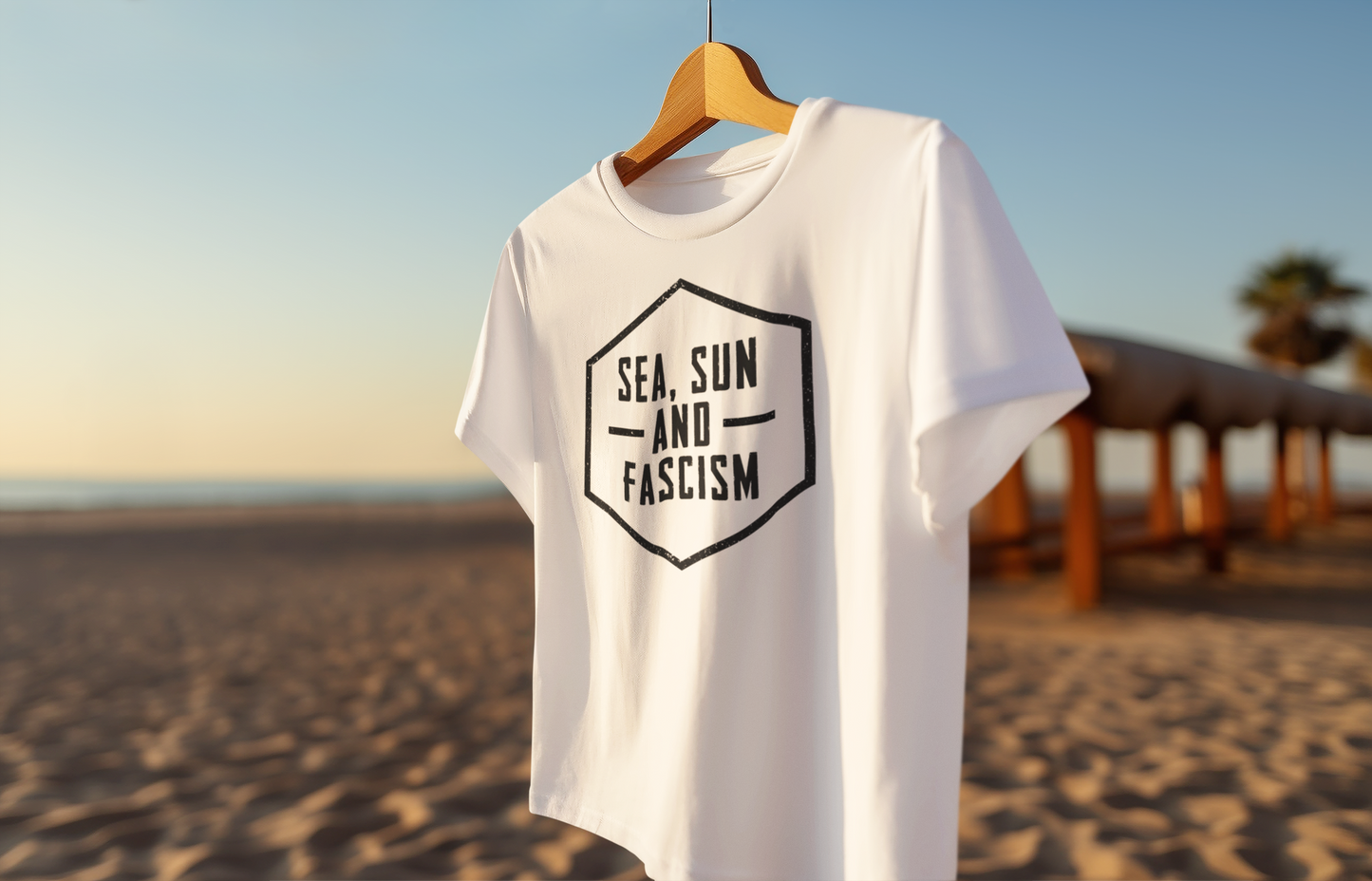 Sea, Sun & Fascism T-shirt