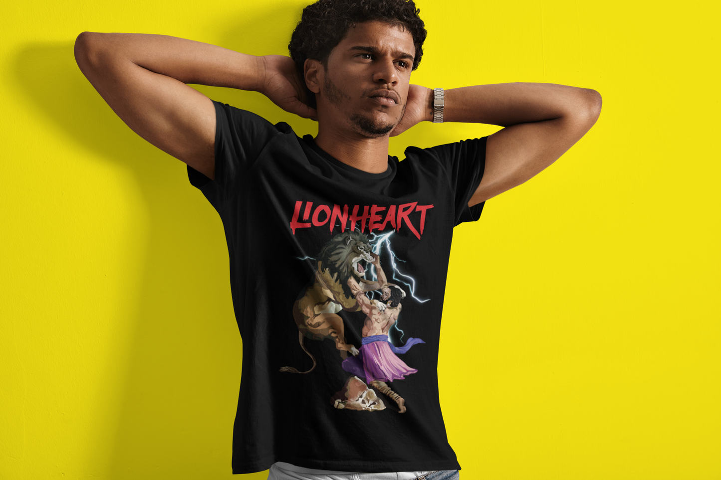 Chatrapati Sambhaji Maharaj "LIONHEART" T-shirt