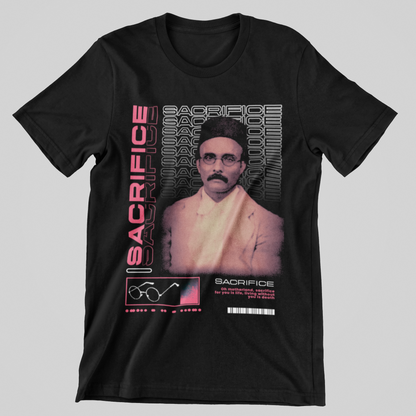 Sacrifice : Veer Savarkar Black T-shirt