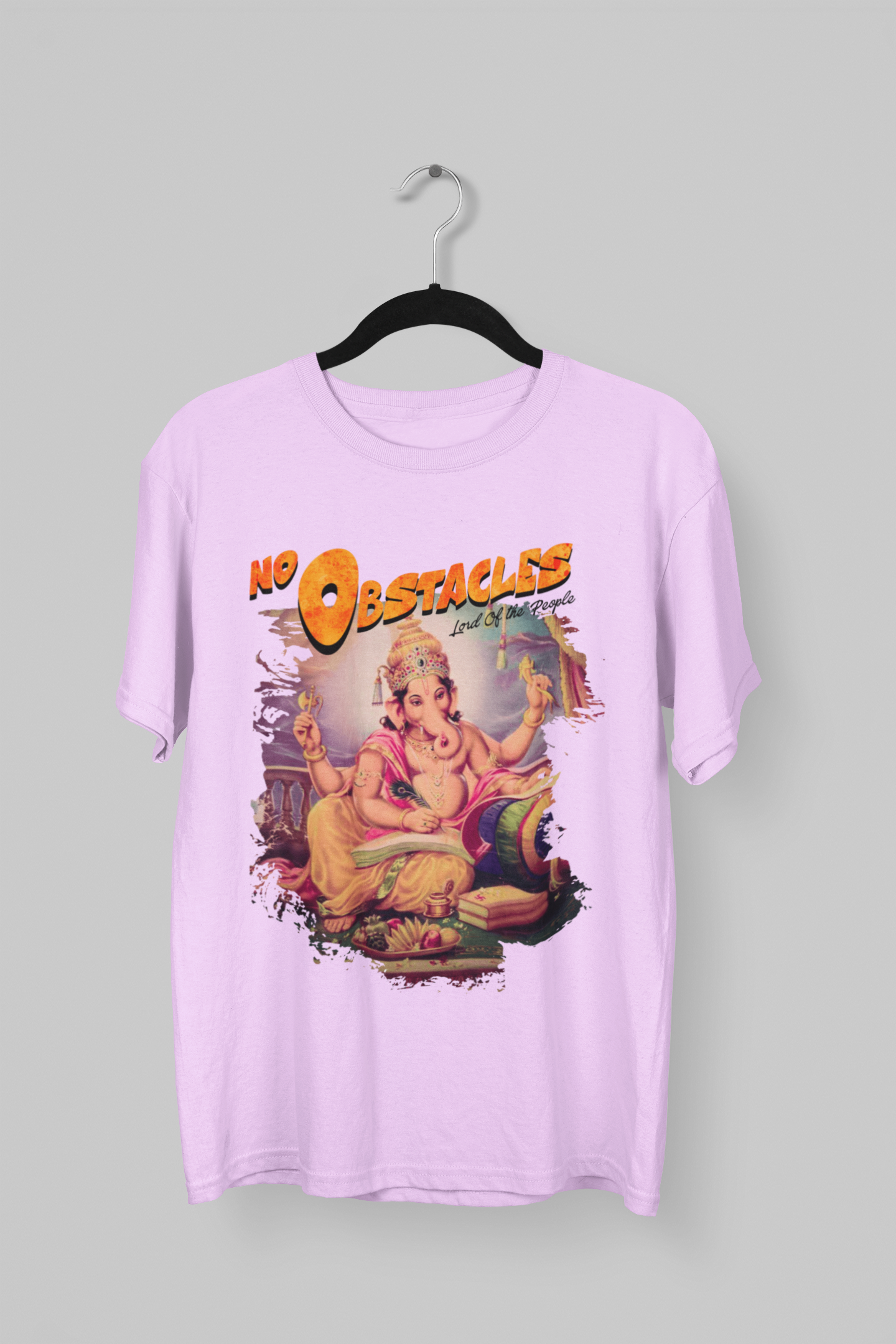 Sri Ganesh - "No Obstacles" Oversized T-Shirt.