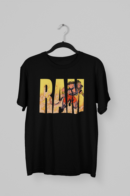 Lord Ram with Hanuman Drop Down T-shirt