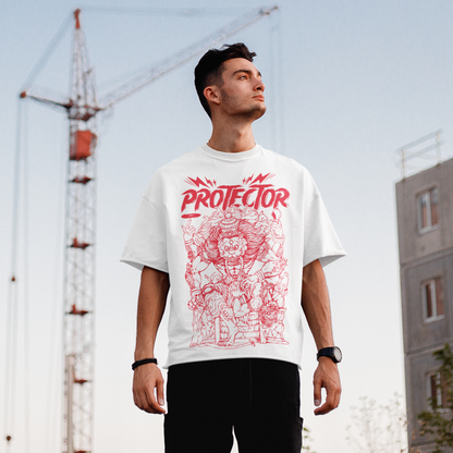 Oversized Lord Narsimha T-shirt