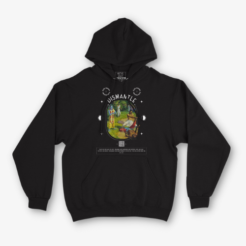 Dismantle: Lord Krishna Black Hoodie