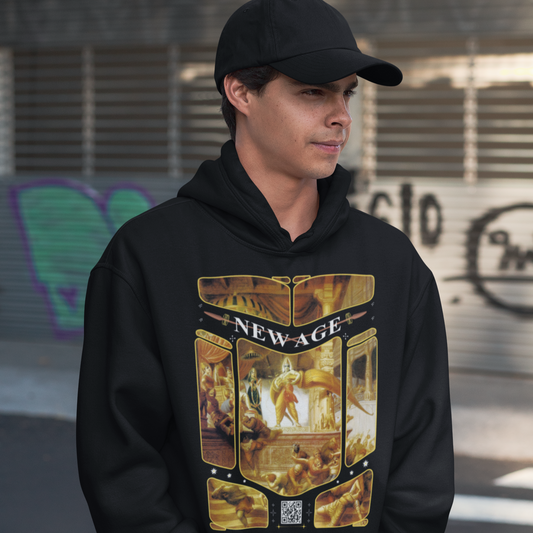 New Age: Lord Rama Black Hoodie