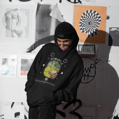 Dismantle: Lord Krishna Black Hoodie