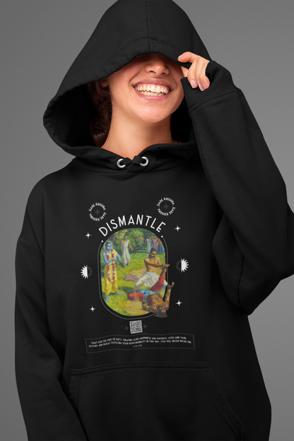 Dismantle: Lord Krishna Black Hoodie